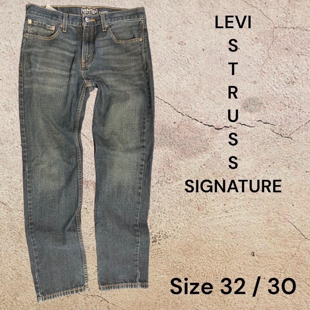 Men’s Levi Jeans Signature Skinny Size 32/30